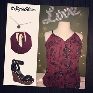 Beautiful like new dress tank top